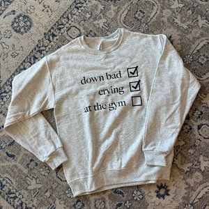 Taylor Swift Lyrics Sweatshirt